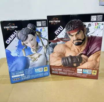 류 & 춘리 피규어 2체 세트