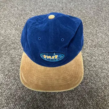 HUF 코듀로이 캡 네이비/베이지
