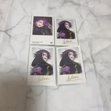 니지산지 VOLTACTION 와타라이 히바리 폴라로이드풍 카드