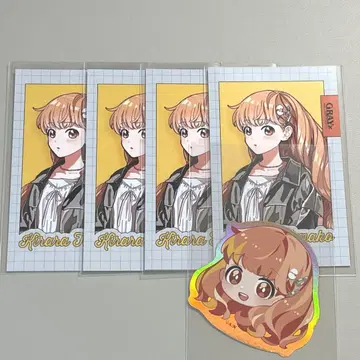 니지산지 GLAY x ACCENT 키라라 타마코 폴라로이드 스티커