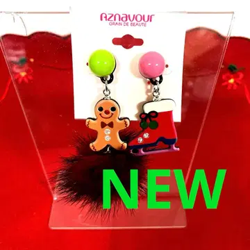 Aznavour 크리스마스 Xmas 귀걸이