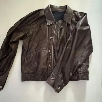 구제 가죽 자켓