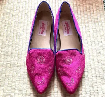 세일러문 콜라보 스틸레토 펌프스