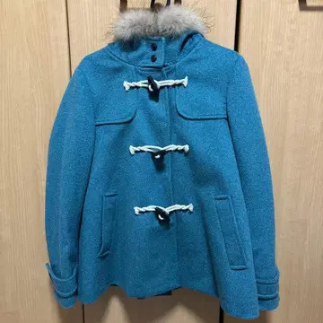 쿠미쿄쿠 더플 코트 퍼 포함