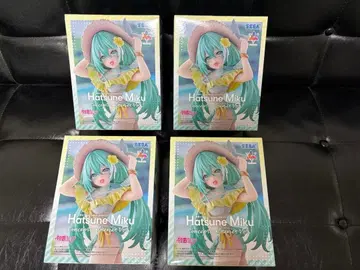 하츠네 미쿠 Luminasta 피규어 4개 세트