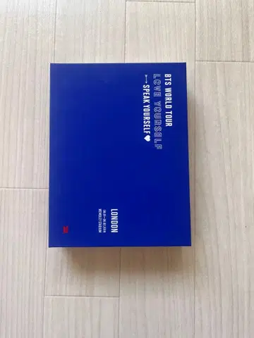 BTS LoveYourself 런던 DVD