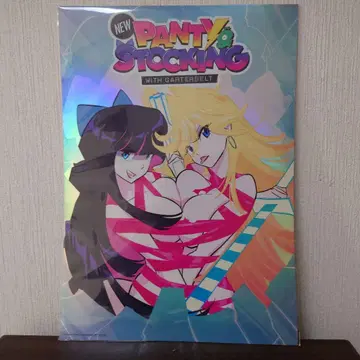 New PANTY&STOCKING BD-BOX 특전 A3 메탈릭 포스터