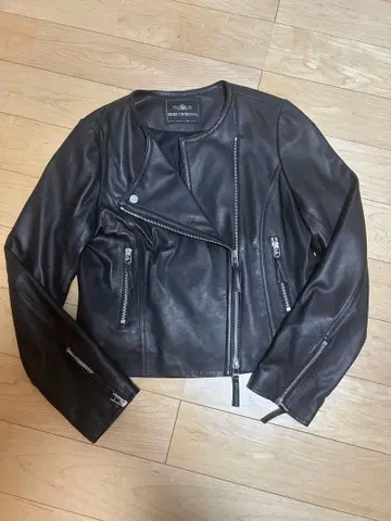 그레이스 콘티넨탈 양가죽 라이더 자켓