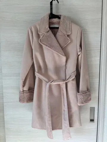 CECIL Mc BEE 세실 맥비 롱 코트 라이트 핑크 사이즈:M