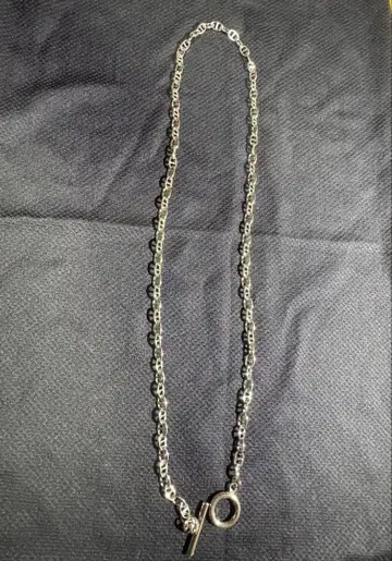 AZUL 실버 체인 목걸이 토글 클래스프