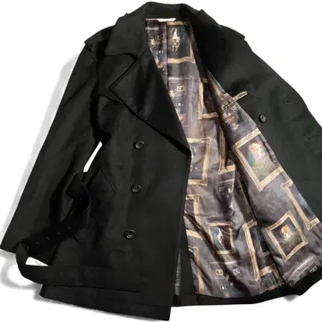 폴스미스 컬렉션 미들 기장 트렌치코트 싱글 벨트 포함