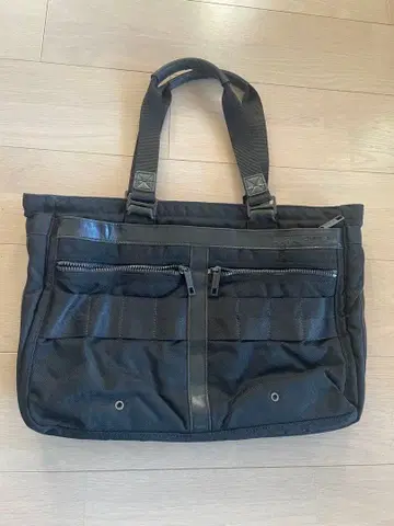 BRIEFING 블랙 토트백