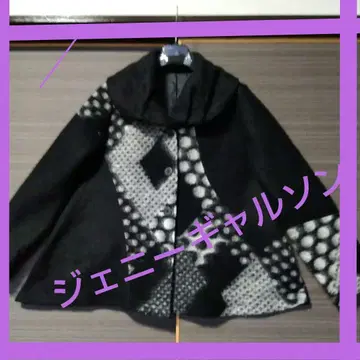 제니 가르송 큰 숄 카라 부착 자켓 & 코트