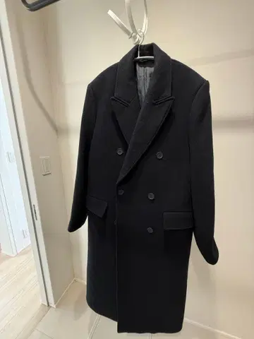 [ LACOSTE ] 다크 네이비 / 롱 코트 / 1회만 사용