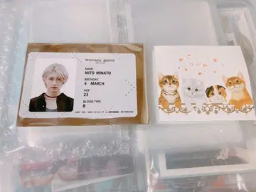 세라피 게임 애니메이트 특전 ID 카드 미토 미나토 NAOYA