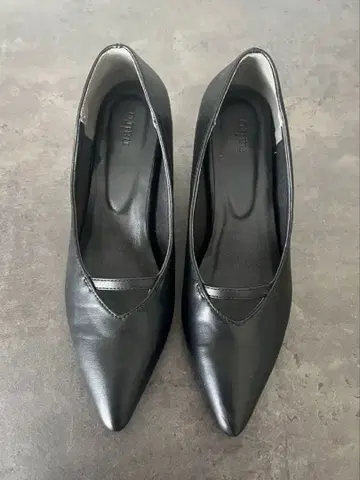 나이로 나이로 스틸레토 펌프스 블랙 23cm