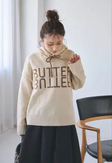 mite 로고 니트 후드티 2025 신상