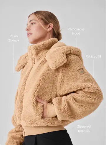 Alo Foxy Sherpa jacket