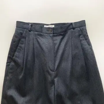 다크 그레이 울 슬랙스 us vintage 80s 90s