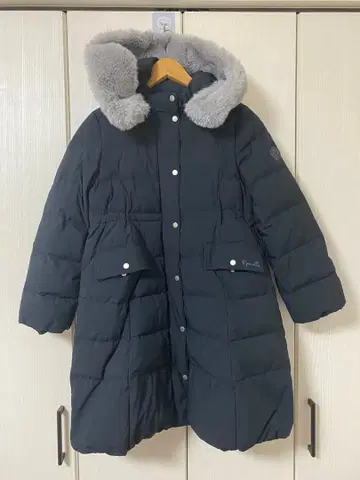 새상품급 POM PONETTE 네이비 롱 다운 자켓