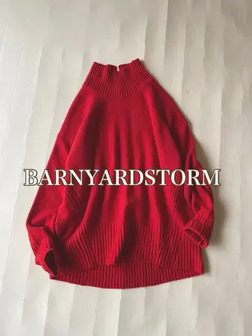 밴야드 스톰 BARNYARDSTORM 캐시미어 블렌드 라무 울 니트