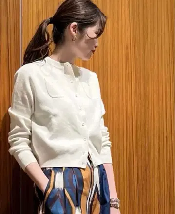 CABaN 스테디셀러 인기 코튼 캐시미어 시리즈 가디건