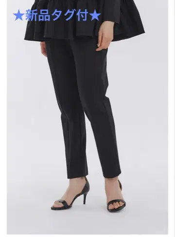 [택 포함 새상품] yori 누쿠누쿠 슬림 팬츠 34 블랙