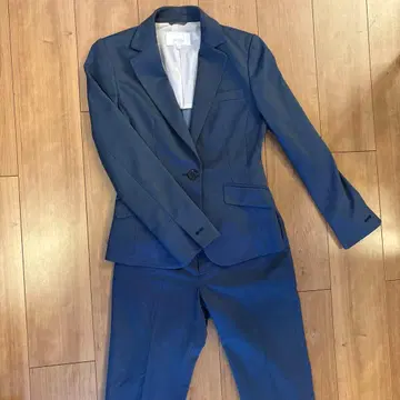 네이비 수트 셋업