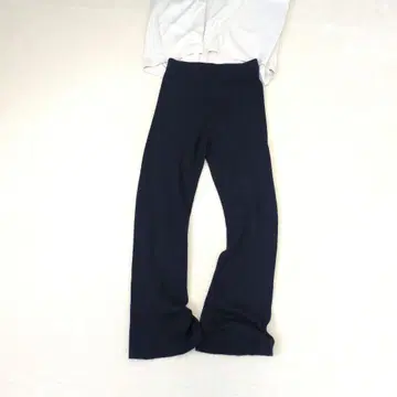 FRAMeWORK/프레임워크 리브 니트 플레어 팬츠 [ 36 ] 네이비