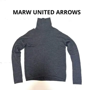 그레이 터틀넥 니트 스웨터 세탁 가능