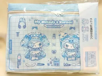 마이멜로디 쿠로미 뚜껑 있는 수납 박스 도리 믹스 산리오 아베일