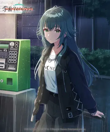 학마스 학원 아이돌 마스터 츠키무라 테마리 콜라보 의류 데님 자켓