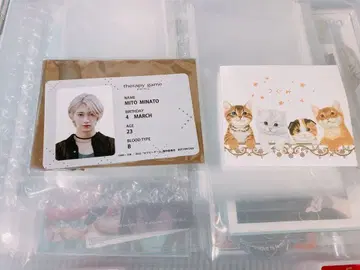 세라피 게임 애니메이트 특전 ID 카드 산토 미나토 NAOYA