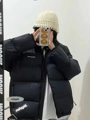 thisisneverthat 블랙 다운 자켓 L