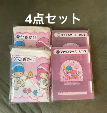 키키라라 뽑기 4 무릎 파일 케이스 세트