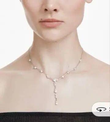 [ 스와로브스키 ] Constella Y자형 목걸이