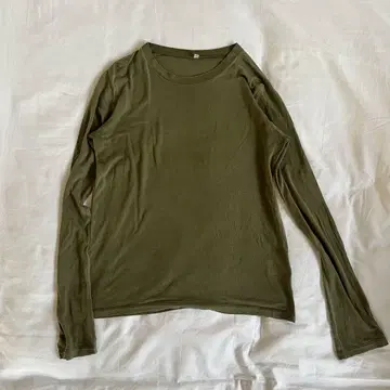 Baserange bamboo shirt long sleeve green
