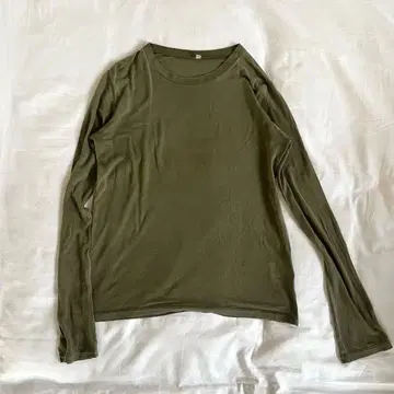 Baserange bamboo shirt long sleeve green