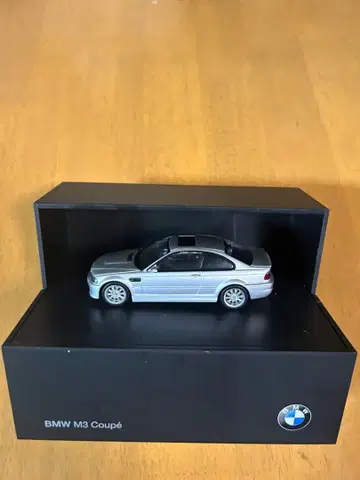 BMW M3 쿠페 미니카 실버