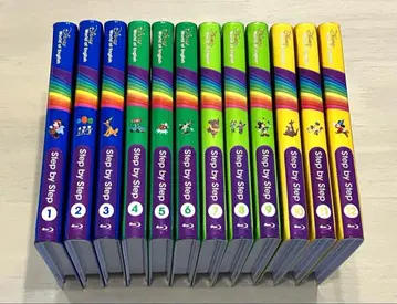 최신 버전 디즈니 영어 시스템 dwe 스텝 바이 스텝 Blu-ray