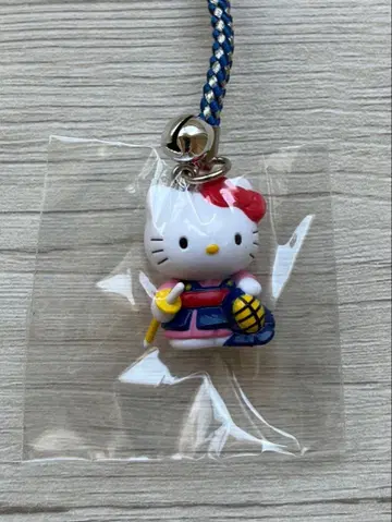 헬로키티 체육회계 검도부 스트랩