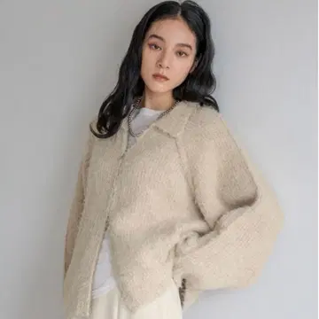 LOWRYSFARM 페더 니트 블루종