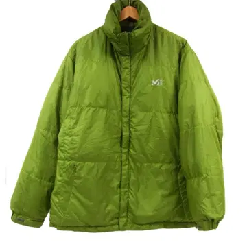 가격 5만 엔 정도 MILLET 밀레 다운 자켓 아웃도어 방한 남성용 L