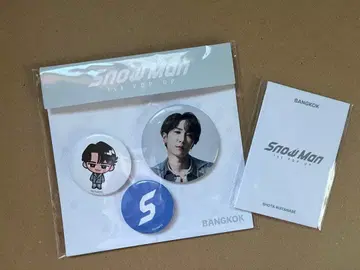 Snow Man 방콕 팝업 와타나베 쇼타 세트