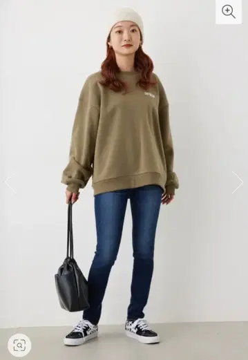 다크 블루 스키니 데님