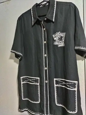 HA sport 블랙 반팔 셔츠 사이즈 3