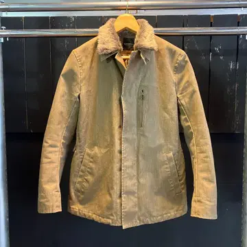 BOYCOTT 브라운 퍼 자켓