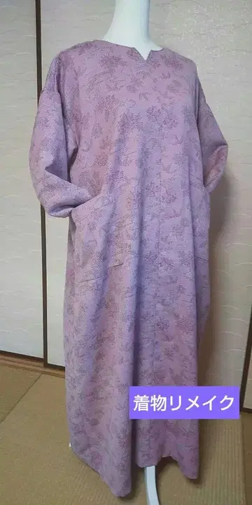 울 기모노 리메이크, 넉넉합니다, 스패츠 등을 입어도