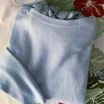 DAMA collection 캐시미어 100% 보트넥 니트