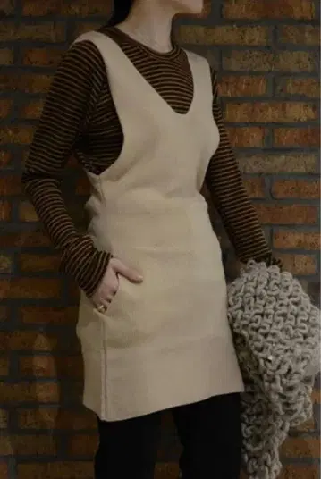 jonnlynx 니트 탱크 드레스